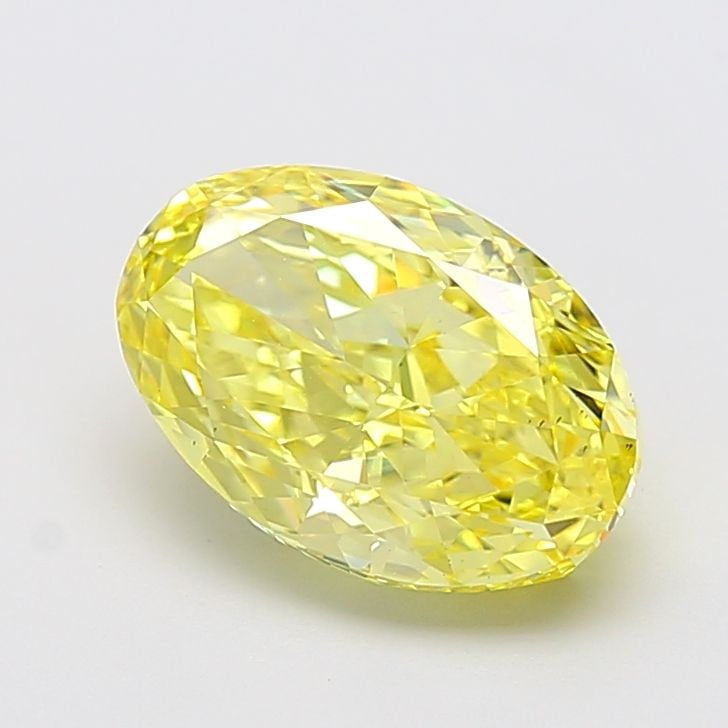 Loose Diamond - OVAL 4.02ct Fancy Intense Yellow VS2: Loose Diamond - OVAL 4.02ct Fancy Intense Yellow VS2 Source: This is a real non-mined Diamond that has been grown in a lab Shape: OVAL Carats: 4.02 Color: Fancy Intense Yellow Certification: IGI Video