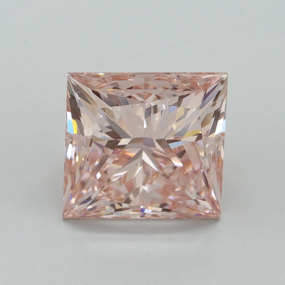 Loose Diamond - PRINCESS 5.01ct Fancy Intense Pink VS1