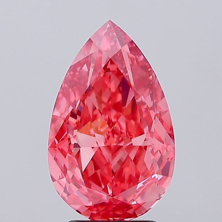 Loose Diamond - PEAR 4.16ct Fancy Vivid Pink VS1