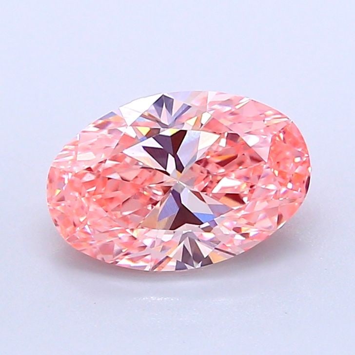 Loose Diamond - OVAL 2.09ct Fancy Vivid Pink VVS2