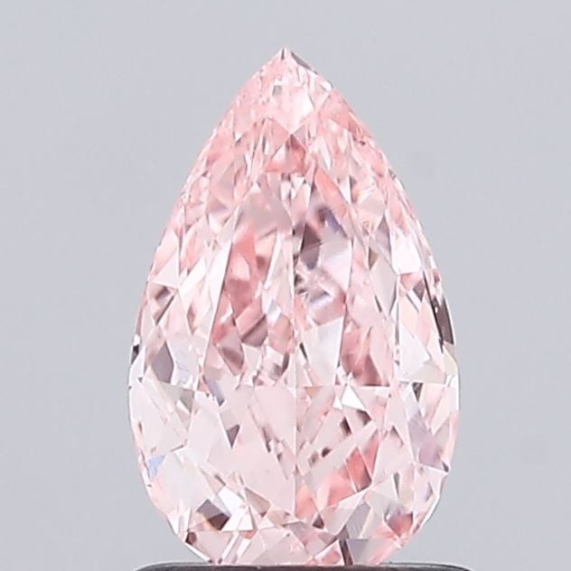 Loose Diamond - PEAR 1.05ct Fancy Vivid Pink VS1: Loose Diamond - PEAR 1.05ct Fancy Vivid Pink VS1 Source: This is a real non-mined Diamond that has been grown in a lab Shape: PEAR Carats: 1.05 Color: Fancy Vivid Pink Certification: IGI Video: