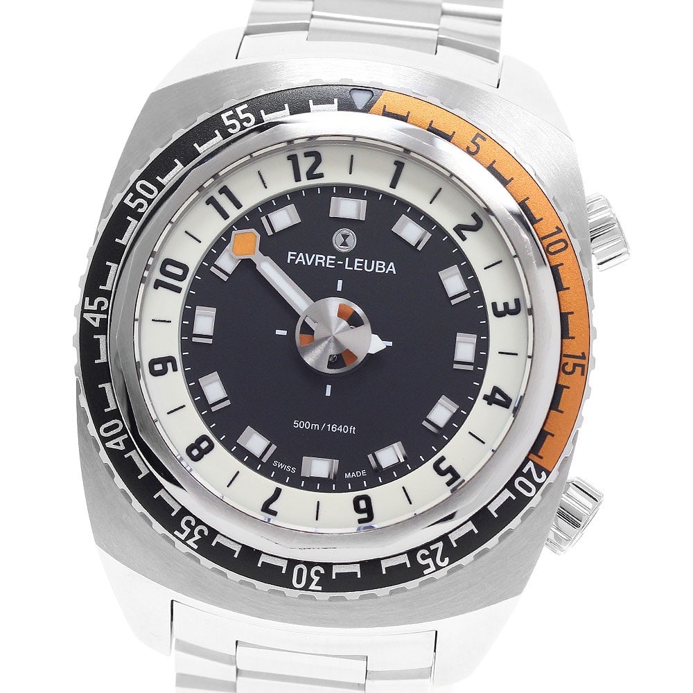 FAVRE-LEUBA Raider Harpoon 46 Automatic Mens Stainless Steel Wristwatch (1 of 8)