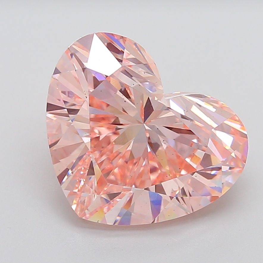 Loose Diamond - HEART 11.15ct Fancy Intense Pink VS2
