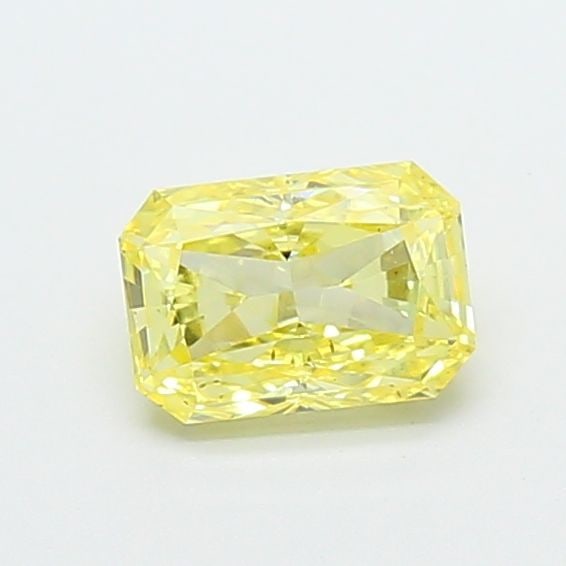 Loose Diamond - RADIANT 0.74ct Fancy Vivid Yellow VS1