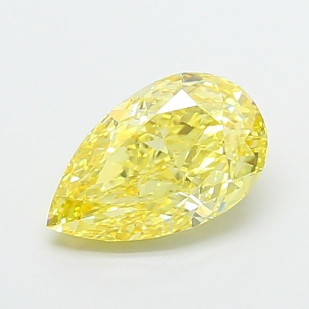 Loose Diamond - PEAR 1.73ct Fancy Vivid Yellow VVS2: Loose Diamond - PEAR 1.73ct Fancy Vivid Yellow VVS2 Source: This is a real non-mined Diamond that has been grown in a lab Shape: PEAR Carats: 1.73 Color: Fancy Vivid Yellow Certification: IGI Video: