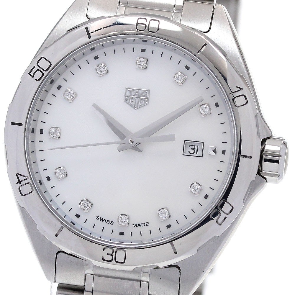 TAG Heuer Formula 1 Quartz Womens Date Watch WBJ1419.BA0664: TAG Heuer Formula 1 Quartz Womens Date Watch WBJ1419.BA0664 This TAG Heuer Formula 1 Date Quartz Women's Watch (model WBJ1419.BA0664) features a stainless steel case and band with a white mother-of-pe