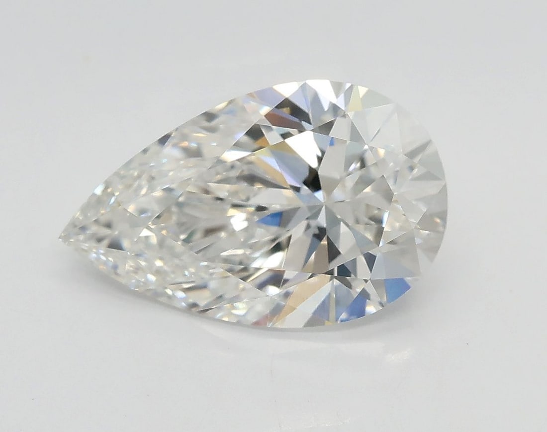 Loose Diamond - PEAR 2.51ct F VVS2: Loose Diamond - PEAR 2.51ct F VVS2 Source: This is a real non-mined Diamond that has been grown in a lab Shape: PEAR Carats: 2.51 Color: F Clarity: VVS2 Certification: GIA Video: