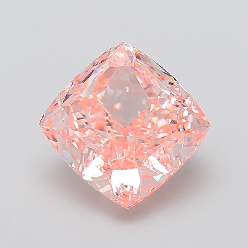 Loose Diamond - CUSHION MODIFIED 6.16ct Fancy Vivid Pink VVS2: Loose Diamond - CUSHION MODIFIED 6.16ct Fancy Vivid Pink VVS2 Source: This is a real non-mined Diamond that has been grown in a lab Shape: CUSHION MODIFIED Carats: 6.16 Color: Fancy Vivid Pink Certifi