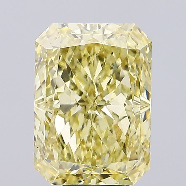Loose Diamond - RADIANT 7.39ct Fancy Intense Yellow VS1
