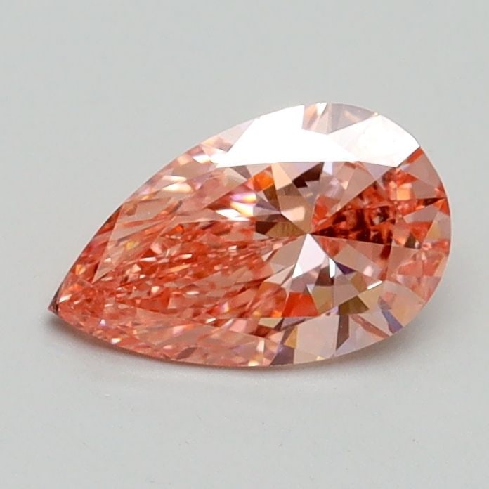 Loose Diamond - PEAR 0.66ct Fancy Intense Pink VS1
