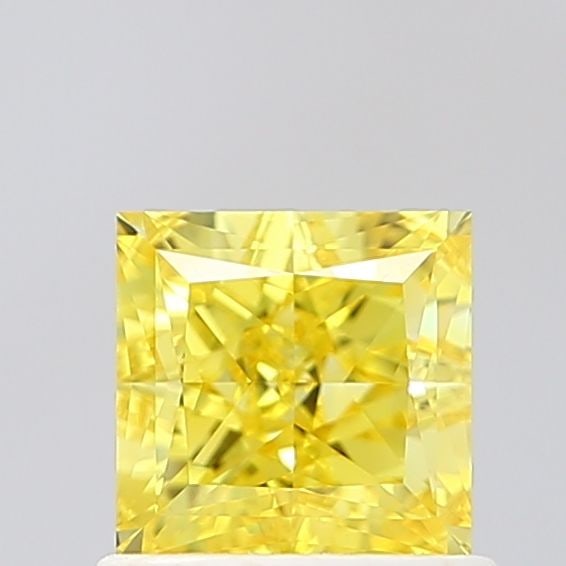 Loose Diamond - PRINCESS 1.03ct Fancy Vivid Yellow VVS1: Loose Diamond - PRINCESS 1.03ct Fancy Vivid Yellow VVS1 Source: This is a real non-mined Diamond that has been grown in a lab Shape: PRINCESS Carats: 1.03 Color: Fancy Vivid Yellow Certification: IGI 