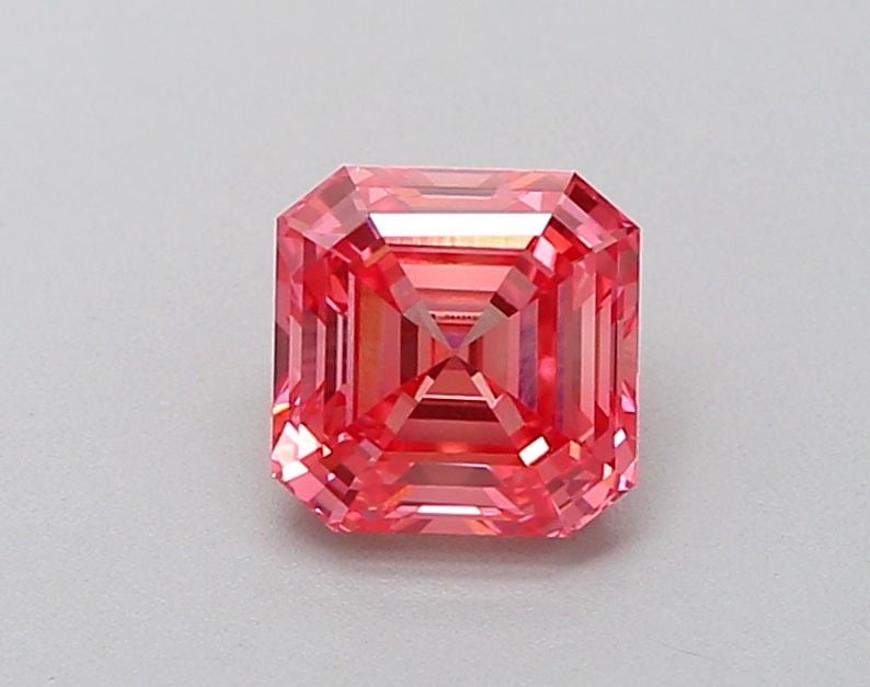 Loose Diamond - RADIANT 1.19ct Fancy Vivid Pink VS1: Loose Diamond - RADIANT 1.19ct Fancy Vivid Pink VS1 Source: This is a real non-mined Diamond that has been grown in a lab Shape: RADIANT Carats: 1.19 Color: Fancy Vivid Pink Certification: IGI Video: