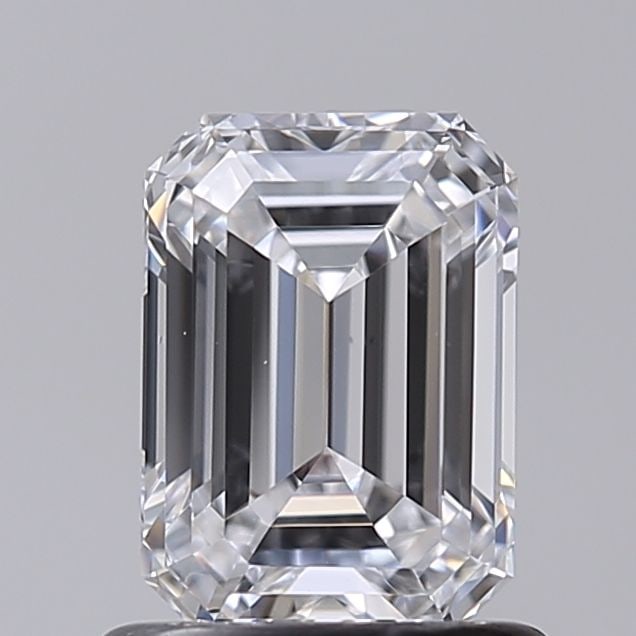 Loose Diamond - EMERALD 0.99ct D VS2: Loose Diamond - EMERALD 0.99ct D VS2 Source: This is a real non-mined Diamond that has been grown in a lab Shape: EMERALD Carats: 0.99 Color: D Clarity: VS2 Certification: NONE Video: