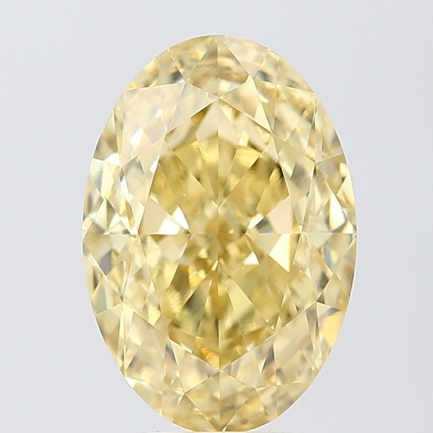 Loose Diamond - OVAL 6.6ct Fancy Intense Yellow VVS2 (1 of 1)