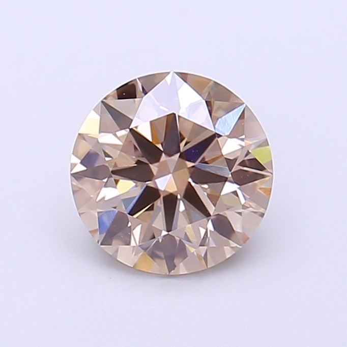 Ideal Loose Diamond - ROUND 1.28ct Fancy Light Brown VVS2: Ideal Loose Diamond - ROUND 1.28ct Fancy Light Brown VVS2 Source: This is a real non-mined Diamond that has been grown in a lab Shape: ROUND Carats: 1.28 Color: Fancy Light Brown Certification: IGI Vi