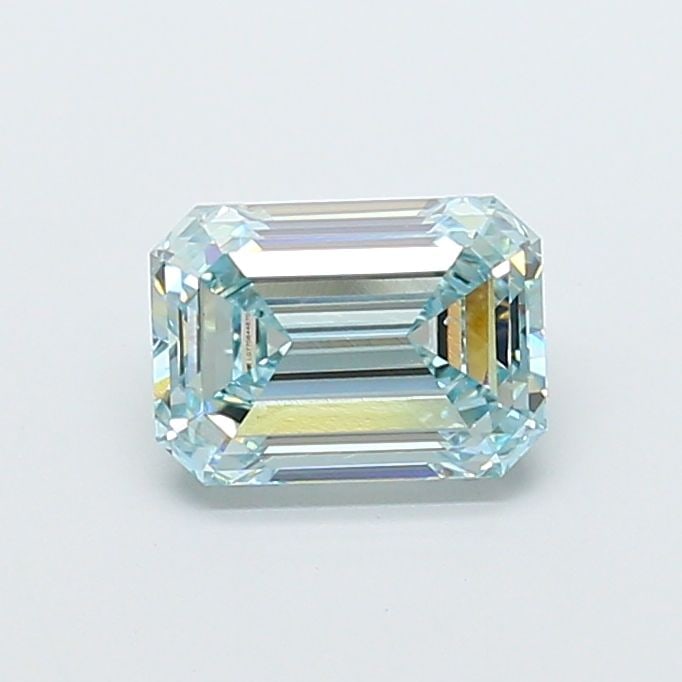 Loose Diamond - EMERALD 2.07ct Fancy Intense Green VS1: Loose Diamond - EMERALD 2.07ct Fancy Intense Green VS1 Source: This is a real non-mined Diamond that has been grown in a lab Shape: EMERALD Carats: 2.07 Color: Fancy Intense Green Certification: IGI V