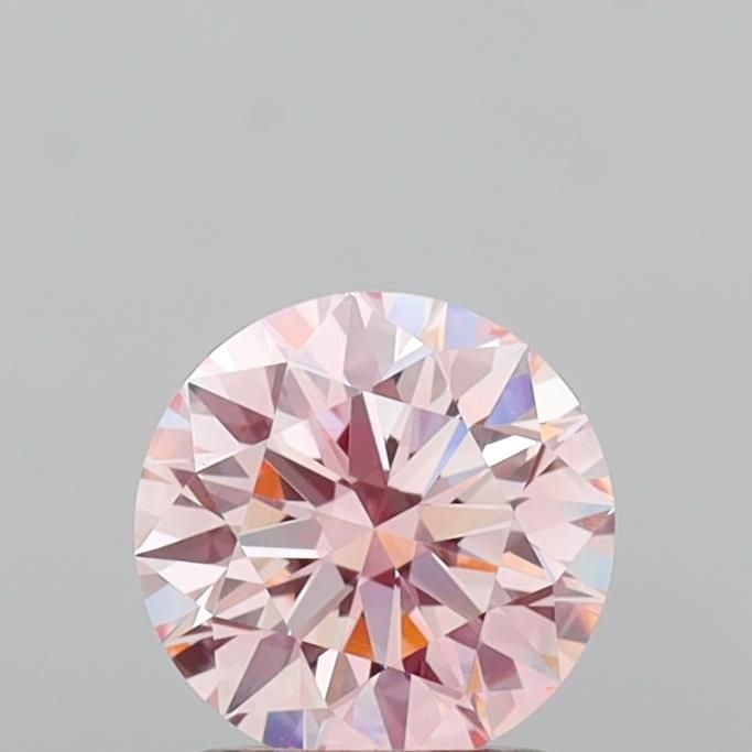 Ideal Loose Diamond - ROUND 1.36ct Fancy Intense Pink VS1
