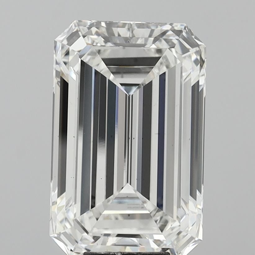 Loose Diamond - EMERALD 10.03ct F VS2: Loose Diamond - EMERALD 10.03ct F VS2 Source: This is a real non-mined Diamond that has been grown in a lab Shape: EMERALD Carats: 10.03 Color: F Clarity: VS2 Certification: IGI Video: