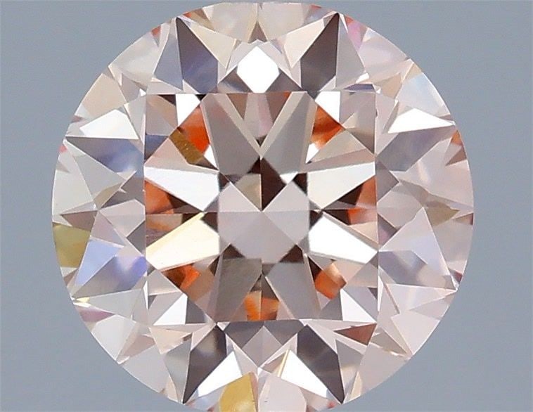 Loose Diamond - ROUND 1.89ct Fancy Pink VS1