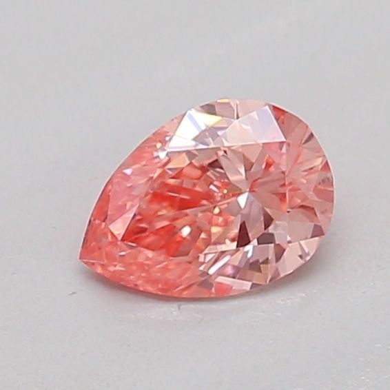 Loose Diamond - PEAR 0.24ct Fancy Vivid Pink VS1: Loose Diamond - PEAR 0.24ct Fancy Vivid Pink VS1 Source: This is a real non-mined Diamond that has been grown in a lab Shape: PEAR Carats: 0.24 Color: Fancy Vivid Pink Certification: IGI The Diamond D