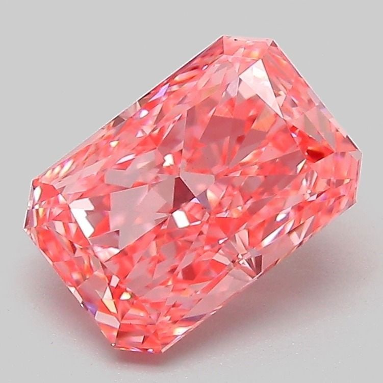 Loose Diamond - RADIANT 2.05ct Fancy Vivid Pink VVS2