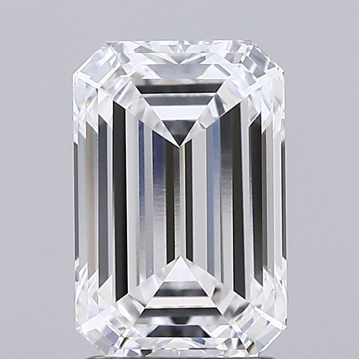 Loose Diamond - EMERALD 2.08ct D VVS1: Loose Diamond - EMERALD 2.08ct D VVS1 Source: This is a real non-mined Diamond that has been grown in a lab Shape: EMERALD Carats: 2.08 Color: D Clarity: VVS1 Certification: IGI Video: