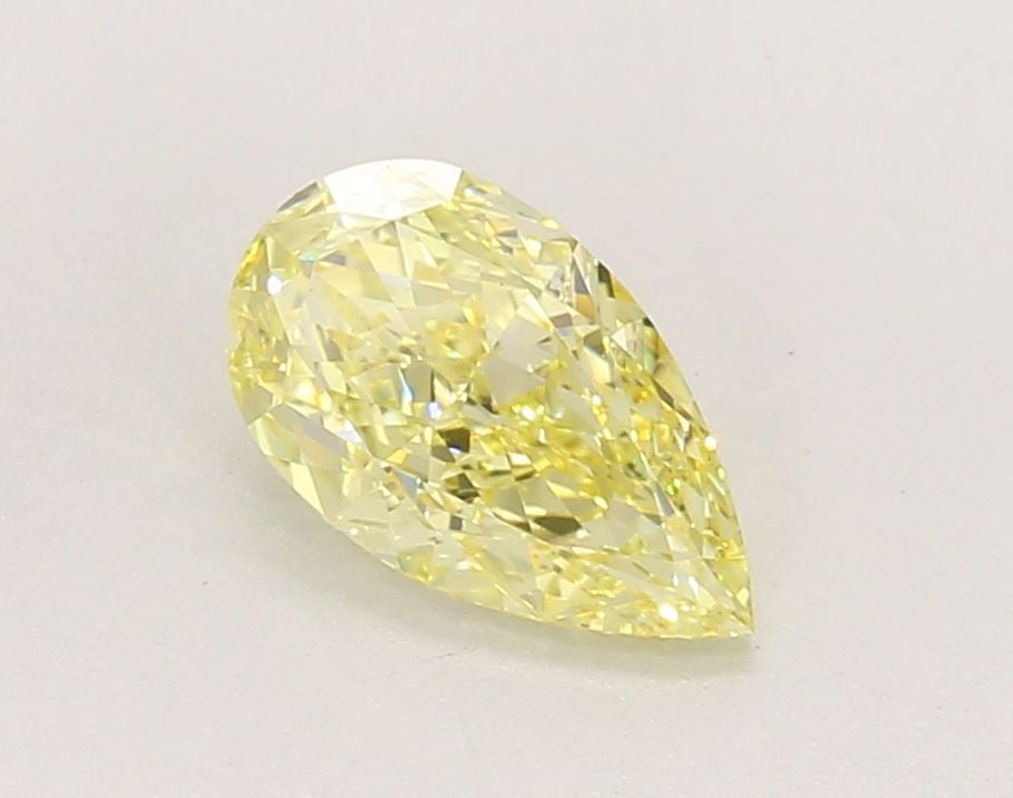 Loose Diamond - PEAR 1.1ct Fancy Intense Yellow VS1: Loose Diamond - PEAR 1.1ct Fancy Intense Yellow VS1 Source: This is a real non-mined Diamond that has been grown in a lab Shape: PEAR Carats: 1.1 Color: Fancy Intense Yellow Certification: IGI Video: