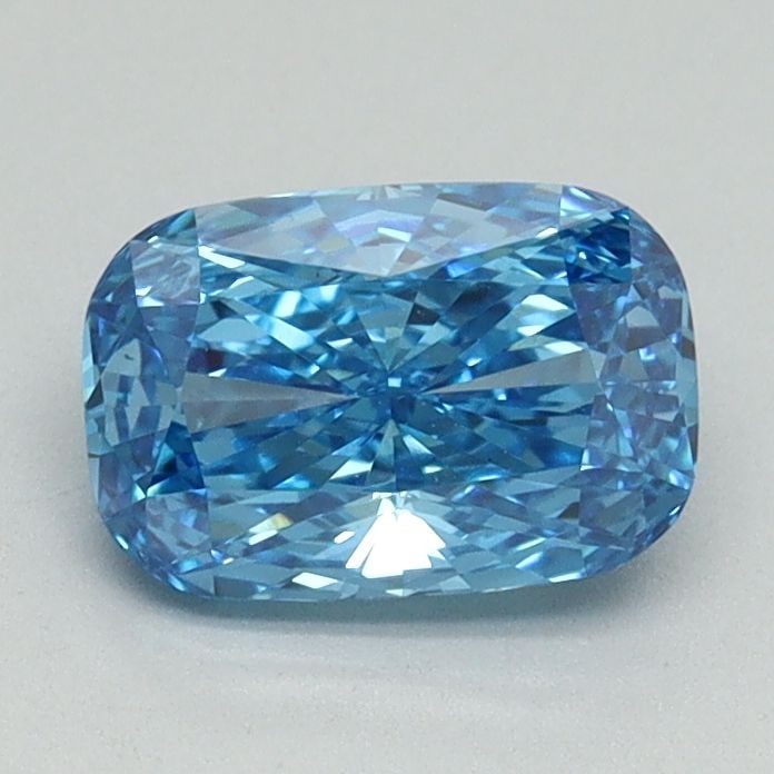 Loose Diamond - CUSHION BRILLIANT 1.02ct Fancy Vivid Blue VS1