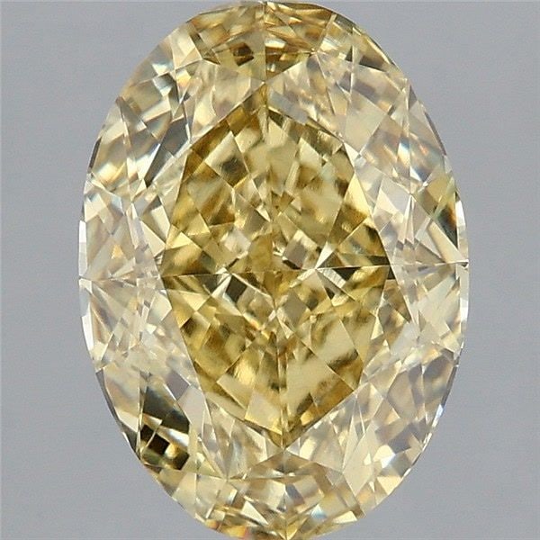 Loose Diamond - OVAL 3.02ct Fancy Intense Yellow VS1: Loose Diamond - OVAL 3.02ct Fancy Intense Yellow VS1 Source: This is a real non-mined Diamond that has been grown in a lab Shape: OVAL Carats: 3.02 Color: Fancy Intense Yellow Certification: IGI Video