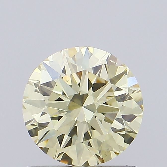 Loose Diamond - ROUND 1.08ct Fancy Light Yellow VS2: Loose Diamond - ROUND 1.08ct Fancy Light Yellow VS2 Source: This is a real non-mined Diamond that has been grown in a lab Shape: ROUND Carats: 1.08 Color: Fancy Light Yellow Certification: IGI Video: