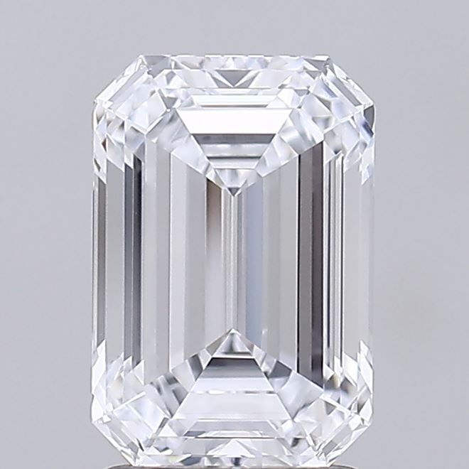 Loose Diamond - EMERALD 2.05ct E VVS1: Loose Diamond - EMERALD 2.05ct E VVS1 Source: This is a real non-mined Diamond that has been grown in a lab Shape: EMERALD Carats: 2.05 Color: E Clarity: VVS1 Certification: IGI Video: