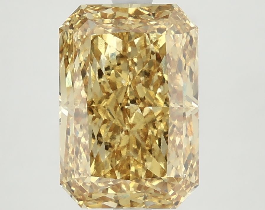 Loose Diamond - RADIANT 4.05ct Fancy Vivid Yellow VS1