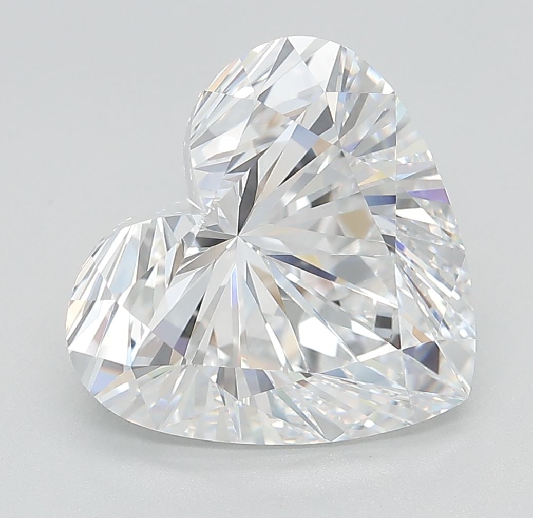 Loose Diamond - HEART 5.3ct D FL: Loose Diamond - HEART 5.3ct D FL Source: This is a real non-mined Diamond that has been grown in a lab Shape: HEART Carats: 5.3 Color: D Clarity: FL Certification: GIA Video: