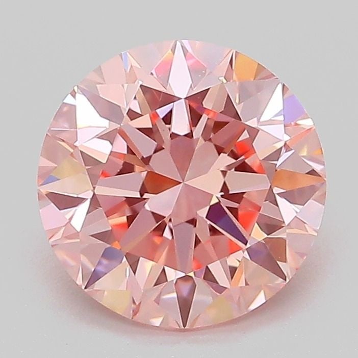 Loose Diamond - ROUND 2.0ct Fancy Vivid Pink VS1: Loose Diamond - ROUND 2.0ct Fancy Vivid Pink VS1 Source: This is a real non-mined Diamond that has been grown in a lab Shape: ROUND Carats: 2.0 Color: Fancy Vivid Pink Certification: IGI Video: Video