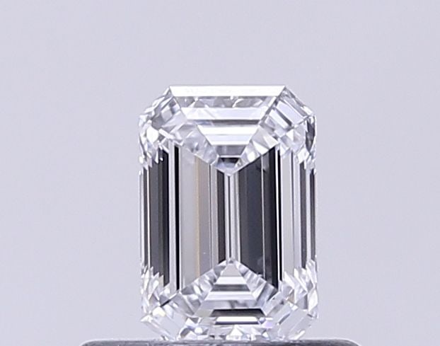 Loose Diamond - EMERALD 0.43ct D VVS2: Loose Diamond - EMERALD 0.43ct D VVS2 Source: This is a real non-mined Diamond that has been grown in a lab Shape: EMERALD Carats: 0.43 Color: D Clarity: VVS2 Certification: IGI The Diamond Depot Guar