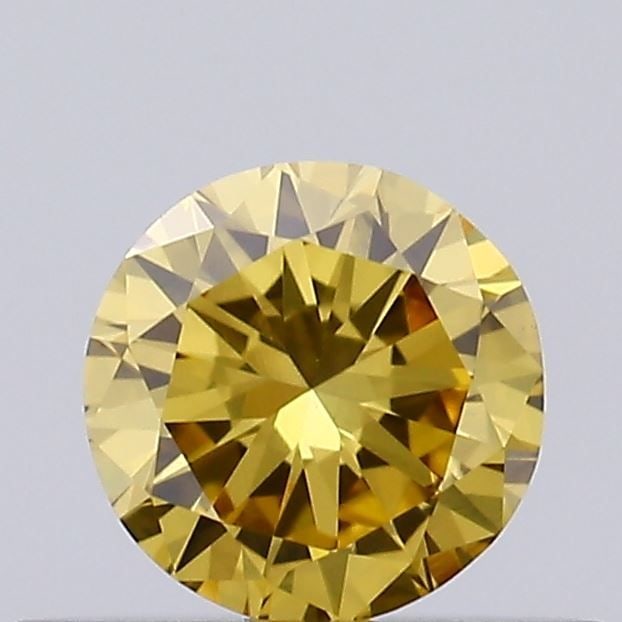 Loose Diamond - ROUND 0.27ct Fancy Intense Yellow VVS2: Loose Diamond - ROUND 0.27ct Fancy Intense Yellow VVS2 Source: This is a real non-mined Diamond that has been grown in a lab Shape: ROUND Carats: 0.27 Color: Fancy Intense Yellow Certification: IGI Vi