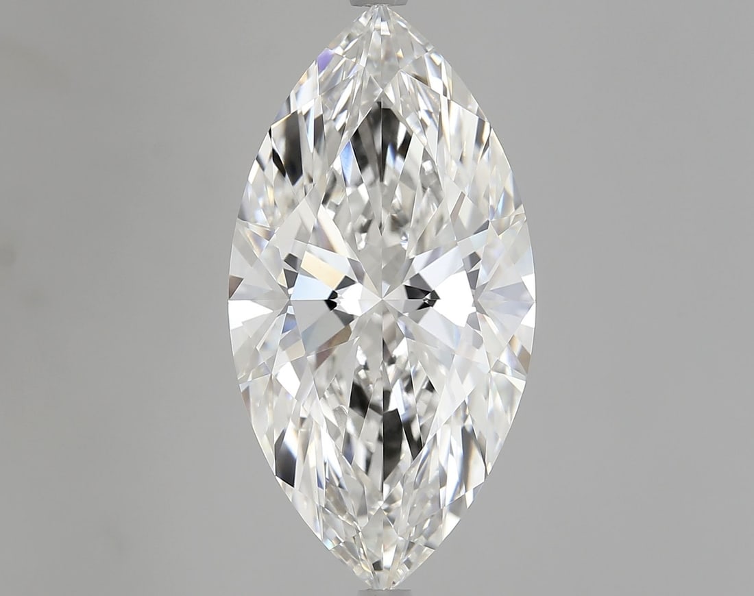 Loose Diamond - MARQUISE 8.43ct F VVS2: Loose Diamond - MARQUISE 8.43ct F VVS2 Source: This is a real non-mined Diamond that has been grown in a lab Shape: MARQUISE Carats: 8.43 Color: F Clarity: VVS2 Certification: IGI Video:
