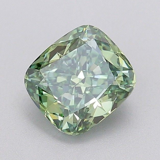 Loose Diamond - CUSHION MODIFIED 1.6ct Fancy Vivid Green VVS2: Loose Diamond - CUSHION MODIFIED 1.6ct Fancy Vivid Green VVS2 Source: This is a real non-mined Diamond that has been grown in a lab Shape: CUSHION MODIFIED Carats: 1.6 Color: Fancy Vivid Green Certifi