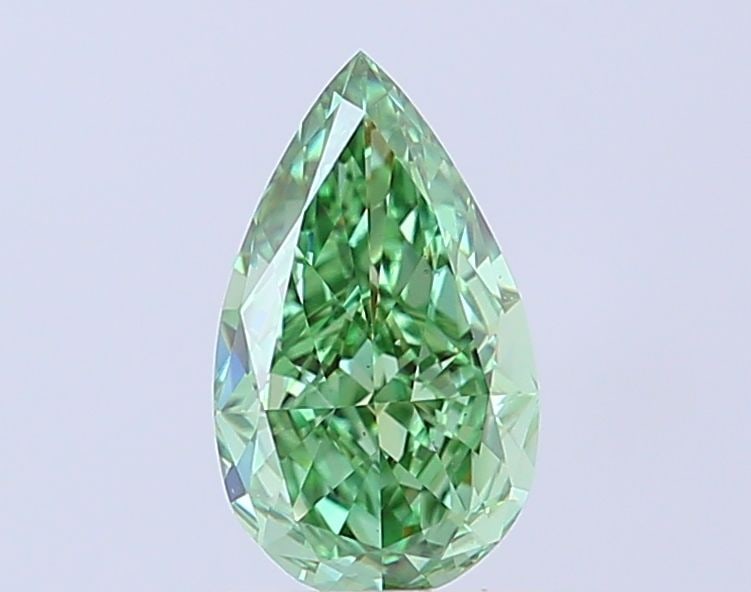 Loose Diamond - PEAR 1.48ct Fancy Vivid Green VS1