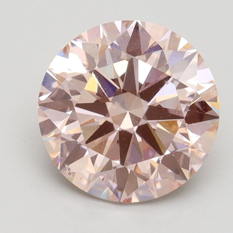 Loose Diamond - ROUND 2.31ct Fancy Pink VS2: Loose Diamond - ROUND 2.31ct Fancy Pink VS2 Source: This is a real non-mined Diamond that has been grown in a lab Shape: ROUND Carats: 2.31 Color: Fancy Pink Certification: IGI Video: