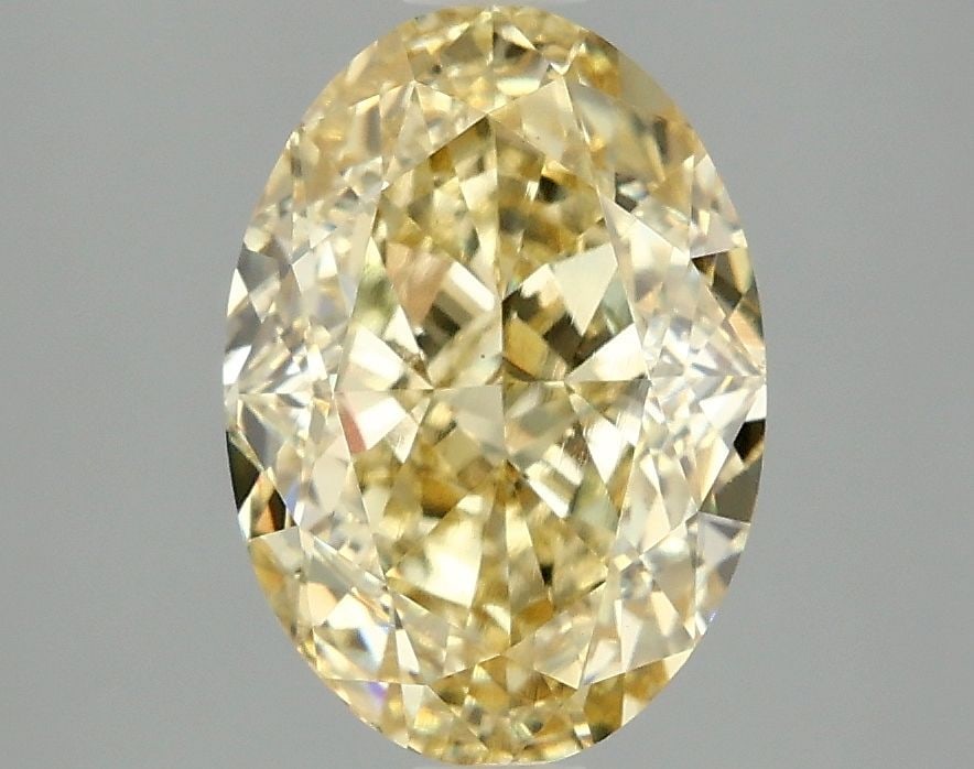 Loose Diamond - OVAL 3.05ct Fancy Intense Yellow VS1