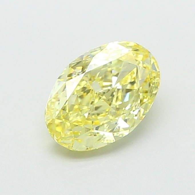 Loose Diamond - OVAL 1.06ct Fancy Intense Yellow VVS2: Loose Diamond - OVAL 1.06ct Fancy Intense Yellow VVS2 Source: This is a real non-mined Diamond that has been grown in a lab Shape: OVAL Carats: 1.06 Color: Fancy Intense Yellow Certification: IGI Vide