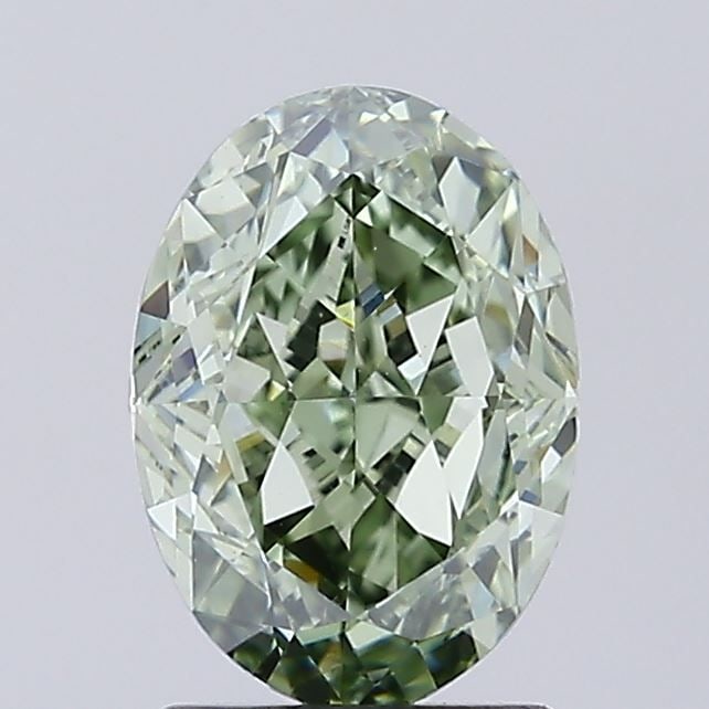 Loose Diamond - OVAL 2.08ct Fancy Intense Green VS1: Loose Diamond - OVAL 2.08ct Fancy Intense Green VS1 Source: This is a real non-mined Diamond that has been grown in a lab Shape: OVAL Carats: 2.08 Color: Fancy Intense Green Certification: IGI Video: