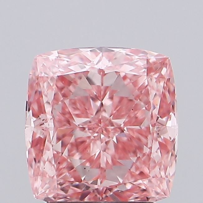 Loose Diamond - CUSHION MODIFIED 2.21ct Fancy Vivid Pink VS1