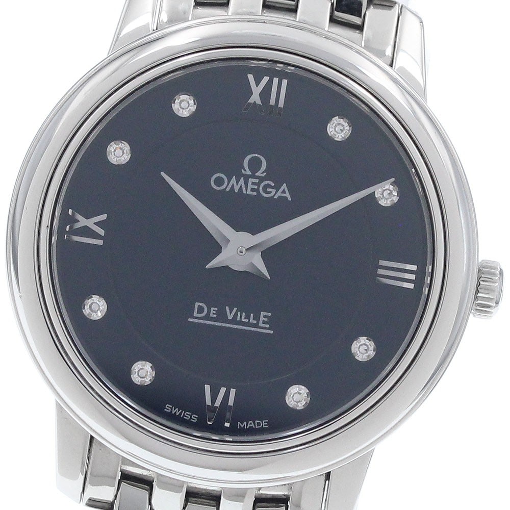 OMEGA De Ville Prestige 424.10.27.60.53.001 Ladies Quartz Wristwatch
