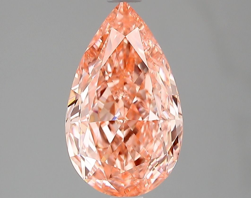 Loose Diamond - PEAR 2.01ct Fancy Vivid Pink VVS2: Loose Diamond - PEAR 2.01ct Fancy Vivid Pink VVS2 Source: This is a real non-mined Diamond that has been grown in a lab Shape: PEAR Carats: 2.01 Color: Fancy Vivid Pink Certification: IGI Video: