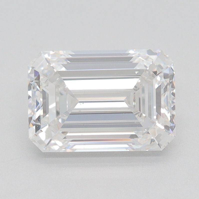 Loose Diamond - EMERALD 1.52ct E VS2: Loose Diamond - EMERALD 1.52ct E VS2 Source: This is a real non-mined Diamond that has been grown in a lab Shape: EMERALD Carats: 1.52 Color: E Clarity: VS2 Certification: IGI Video: