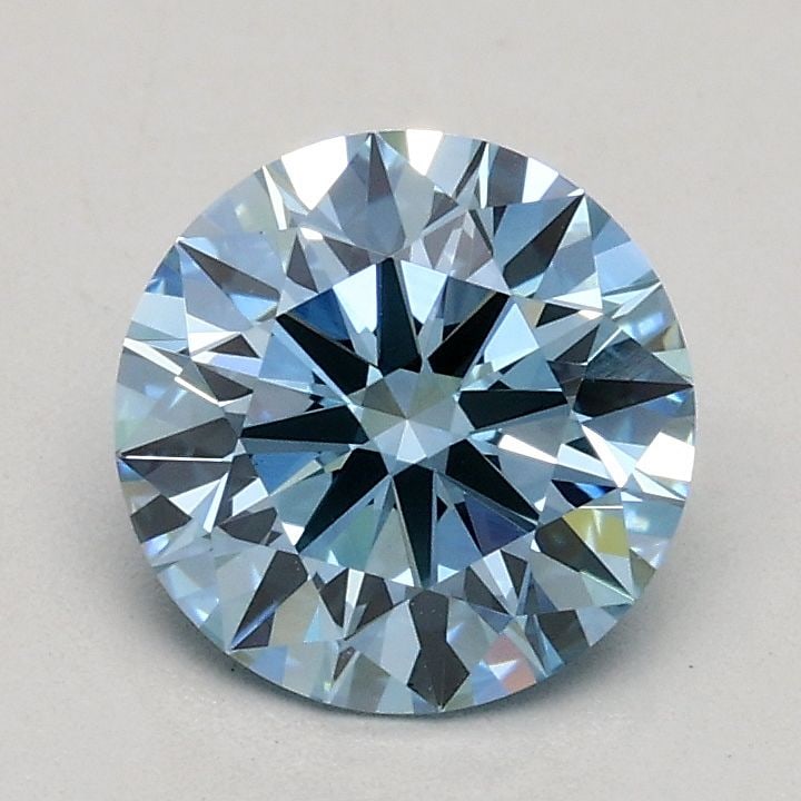 Loose Diamond - ROUND 0.93ct Fancy Intense Blue VS1: Loose Diamond - ROUND 0.93ct Fancy Intense Blue VS1 Source: This is a real non-mined Diamond that has been grown in a lab Shape: ROUND Carats: 0.93 Color: Fancy Intense Blue Certification: IGI Video: