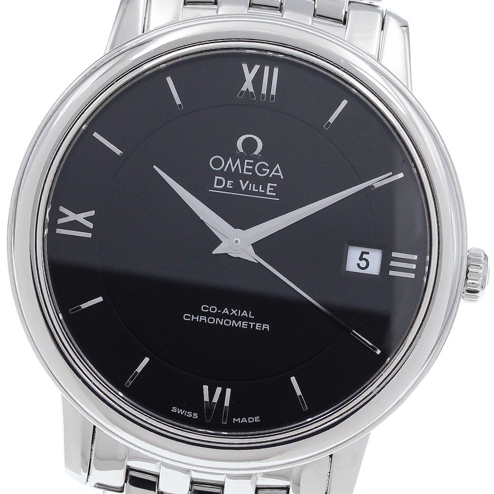 OMEGA De Ville Prestige 424.10.37.20.01.001 mens automatic date watch (1 of 6)