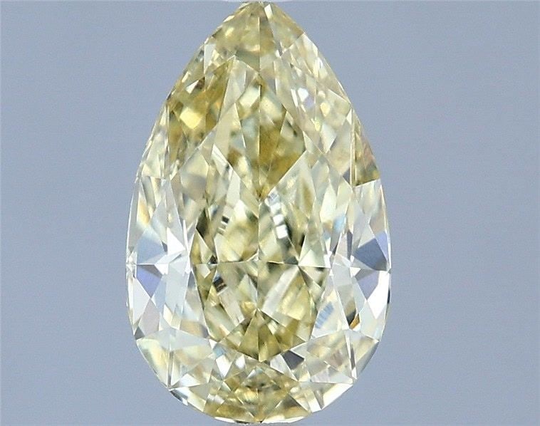 Loose Diamond - PEAR 1.07ct Fancy Yellow VS1: Loose Diamond - PEAR 1.07ct Fancy Yellow VS1 Source: This is a real non-mined Diamond that has been grown in a lab Shape: PEAR Carats: 1.07 Color: Fancy Yellow Certification: IGI Video: